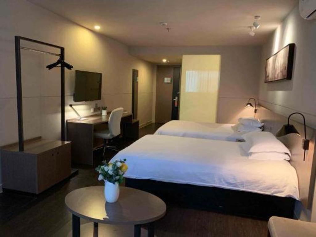 Jinjiang Inn Select Nanjing South Railway Station North Square Buitenkant foto